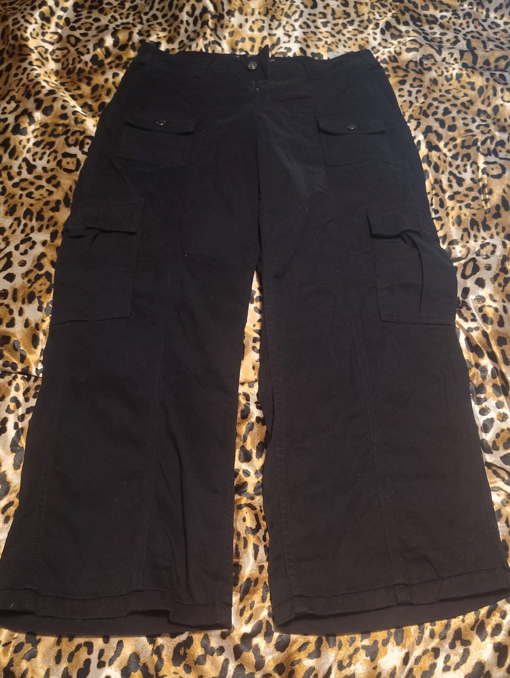 Hollister Black Low-Rise Baggy Jeans